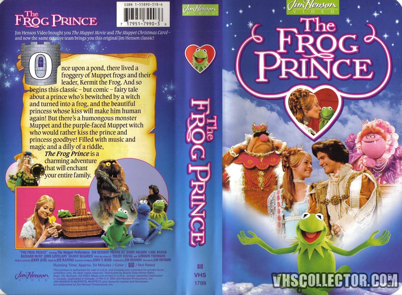 Muppet Stuff Throwback Thursday Hey Cinderella / Frog Prince VHS