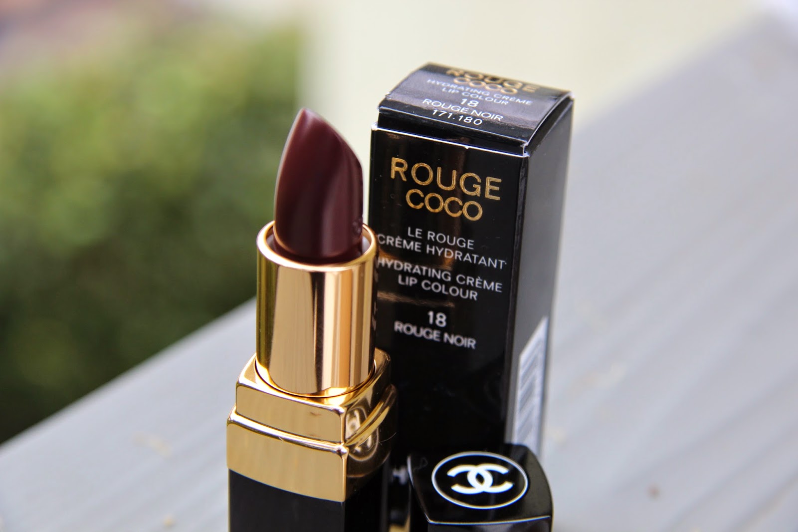 meganscribbles: Chanel Rouge Coco in 18 Rouge Noir Lipstick My eBay Prize