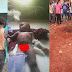 3-year-old boy rescued after falling into pit at a church in Imo (Photos)