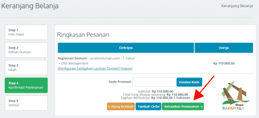 Cara membeli atau order domain di IDwebhost terbaru 2015 SAHUPALA Share