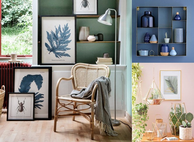 fauteuil en rotin - vases et terrariums