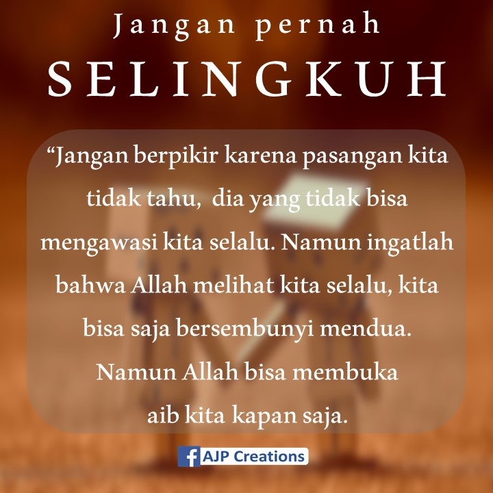 Kata-Kata Romantis - Jangan Pernah Selingkuh, Tetaplah Untuk Setia