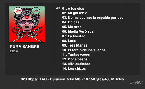 Andrés Calamaro - Discografía (Mp3, FLAC y más) 29 GBytes