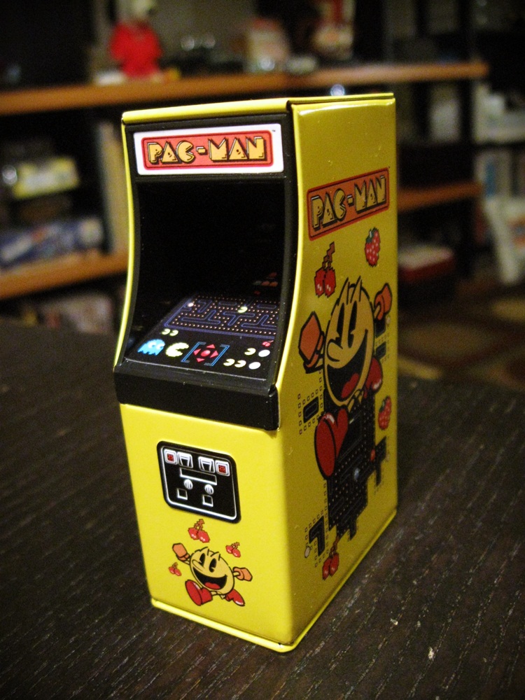 Pac Man Machine >> Lair of the Dork Horde: The Pac Man Video Game Cabinet Candy Tin! Pac Man Machine >> Lair of the Dork Horde: The Pac Man Video Game Cabinet Candy Tin!