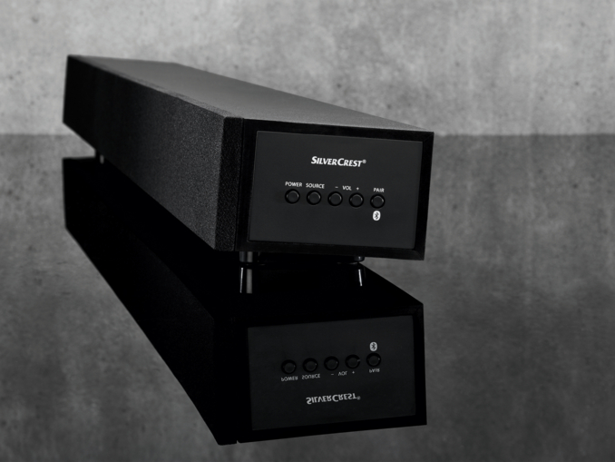 Co w Lidlu Głośnik stereo soundbar z Bluetooth® Silvercrest