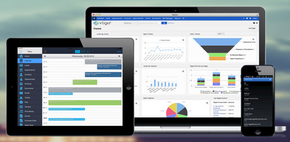 Phần mềm quản lý quan hệ khách hàng vtiger CRM Phần mềm quản lý quan hệ khách hàng vtiger CRM