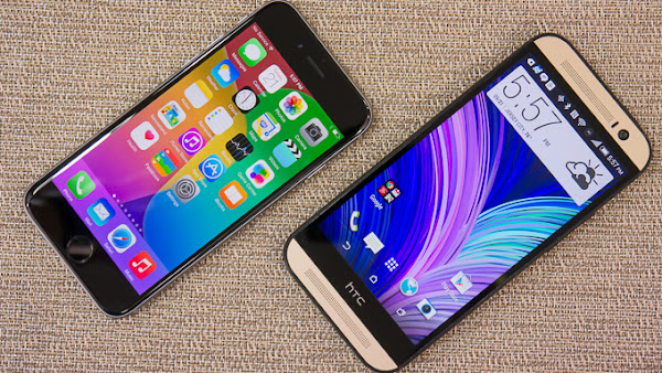 Apple iPhone 6 vs. HTC One M8