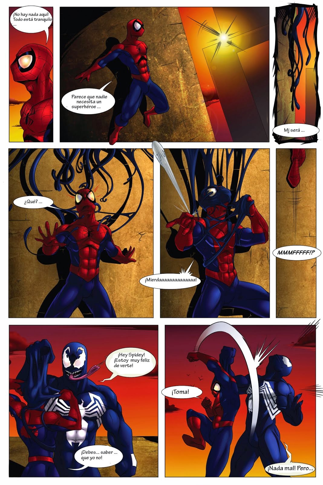 COMIC - EVOSPAIEN Auper Hero Comic Porn Brutal - COMIC - EVOSPAIEN