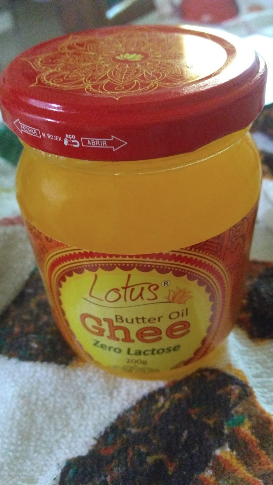 Receita de manteiga Ghee Sem lactose e glúten