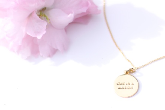 Kate Spade Quote - One in a Million Kate Spade Initial Necklace