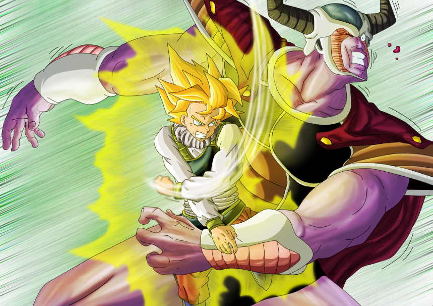 Goku vs Mecha Freezer y King Cold [Futuro de Trunks]