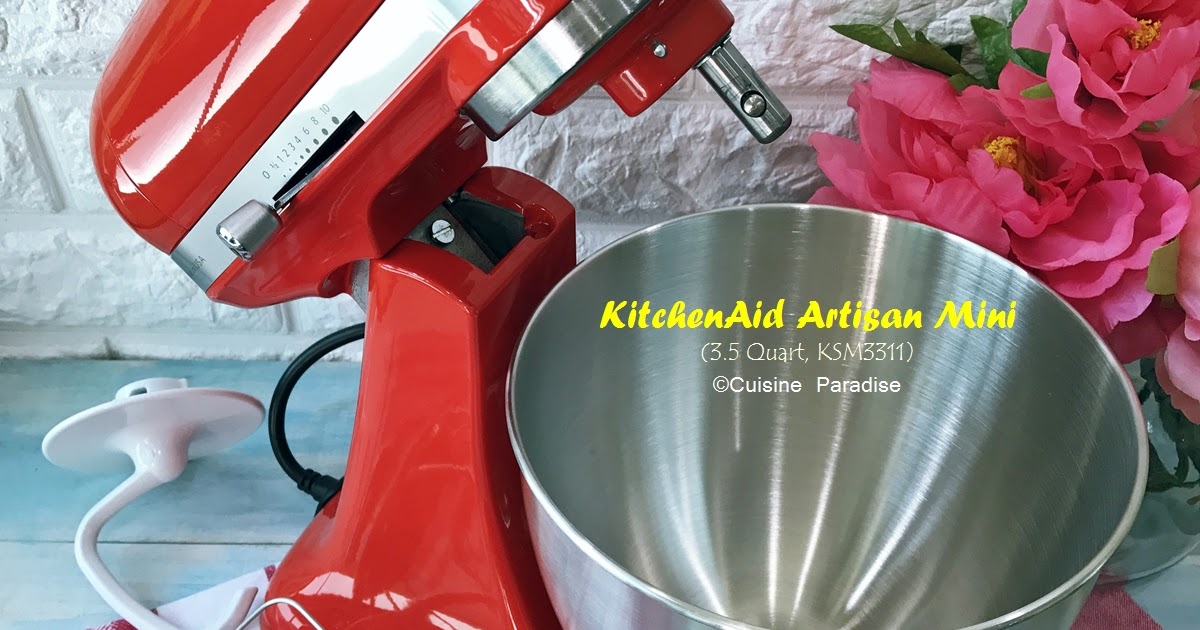 review] KitchenAid Artisan Mini Tilt-Head Stand Mixer - KSM3311