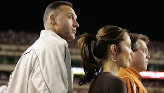 Derek Jeter With Wife Minka Kelly
