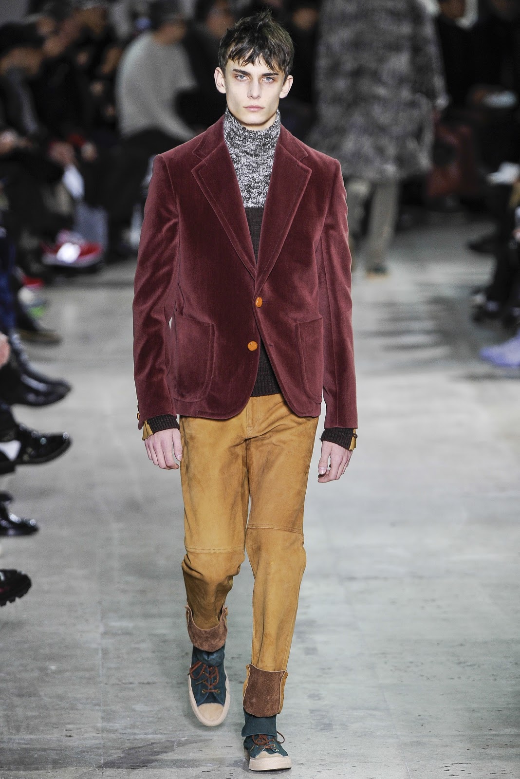 Male Model Otaku: Kyle Mobus: Fall/Winter 2014-15 【New York/Paris】[2/9 ...