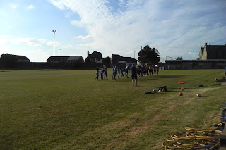 Sandygate, home of Hallam FC Hallam FC v Sheffield Wednesday Under 23's