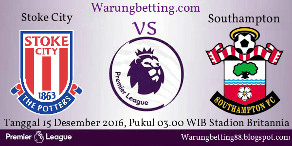 Prediksi Stoke City vs Southampton 15 Desember 2016 Prediksi Stoke City vs Southampton 15 Desember 2016 | Warungbetting Agen Bola Piala Dunia 2018
