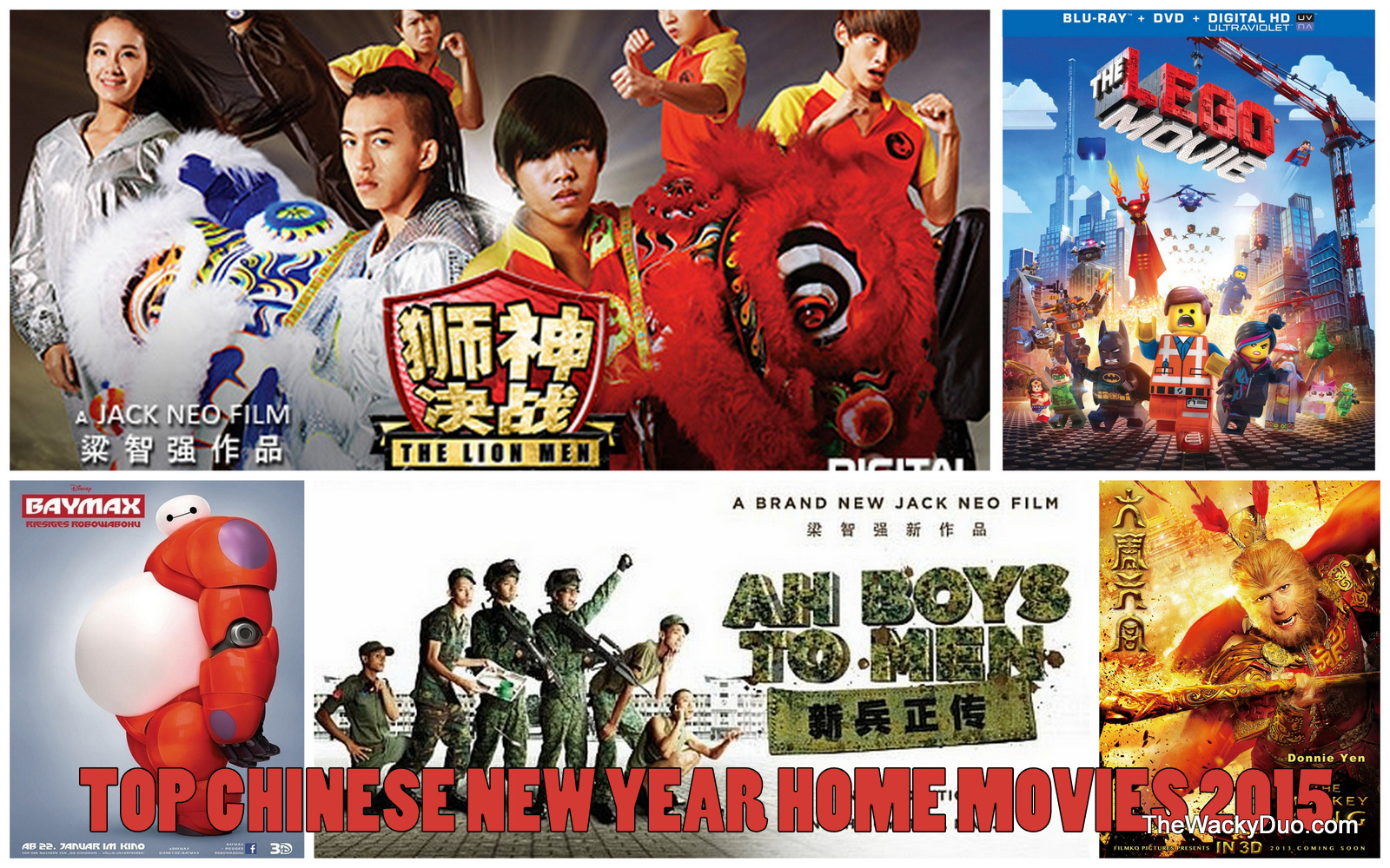  Top 5 Chinese New Year family movies