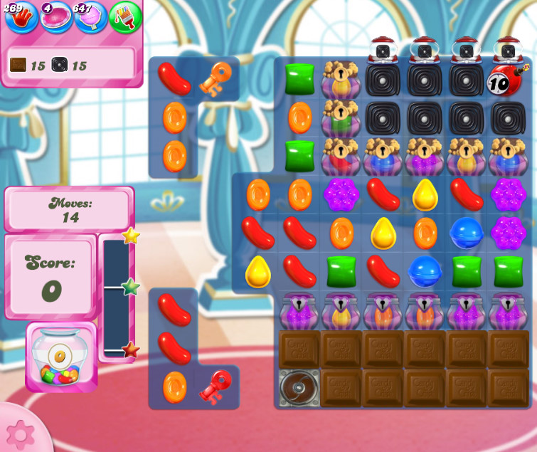Candy Crush Saga level 2659 Candy Crush Saga level 2659