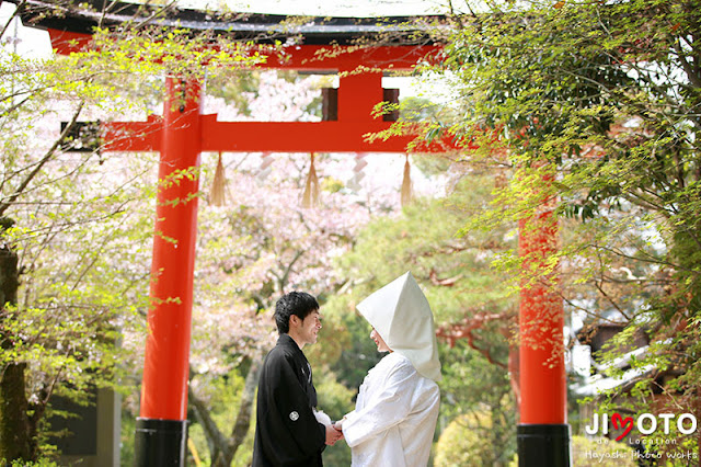 宇治上神社での挙式・結婚式撮影