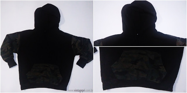 Recebidos Romwe: Camisa Xadrez + Moletom Militar Recebidos Romwe: Camisa Xadrez + Moletom Militar