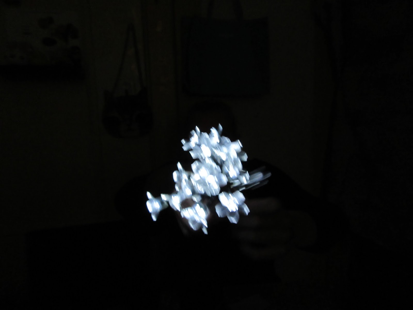 White Solar Blossom String Lights Outdoor Flower String #Lights