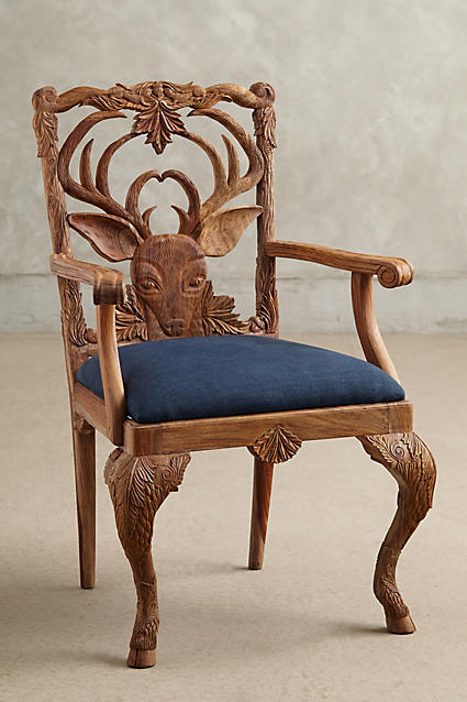 Moon to Moon: Handcrafted meneagerie Dining furniture from Anthropologie