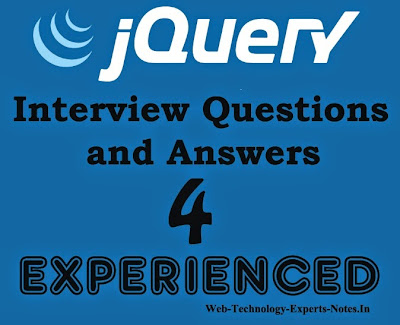 jQuery Interview Questions and Answers for experienced