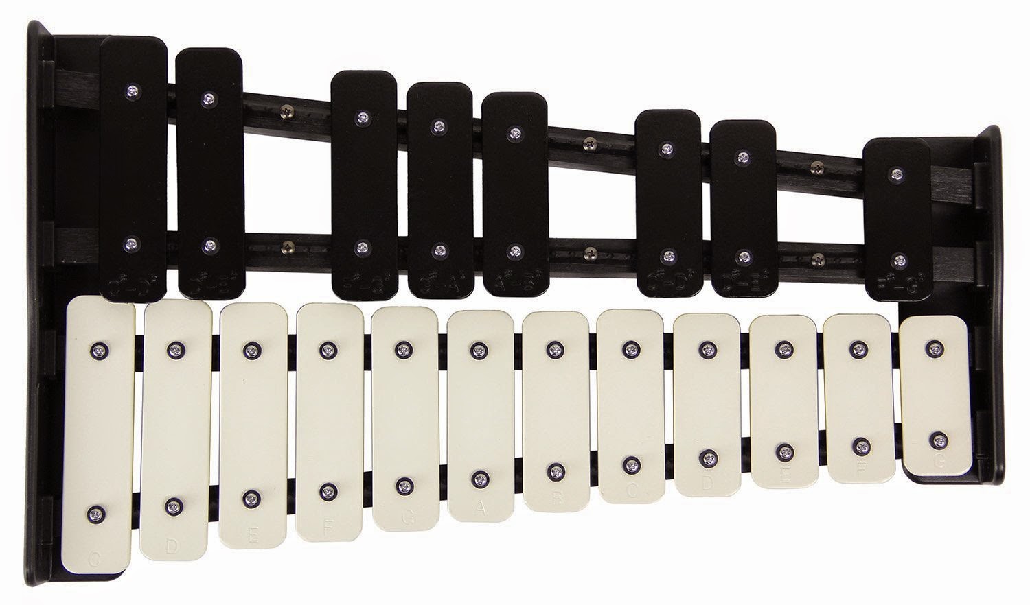Percussion Gearlux 20Note Glockenspiel Bell Set with Carry Bag