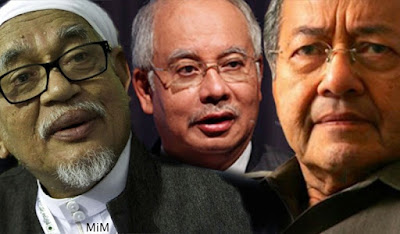 Hasil carian imej untuk abd Hadi , mahathir , najib