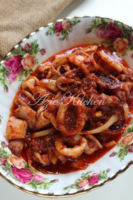 Sambal Tumis Sotong