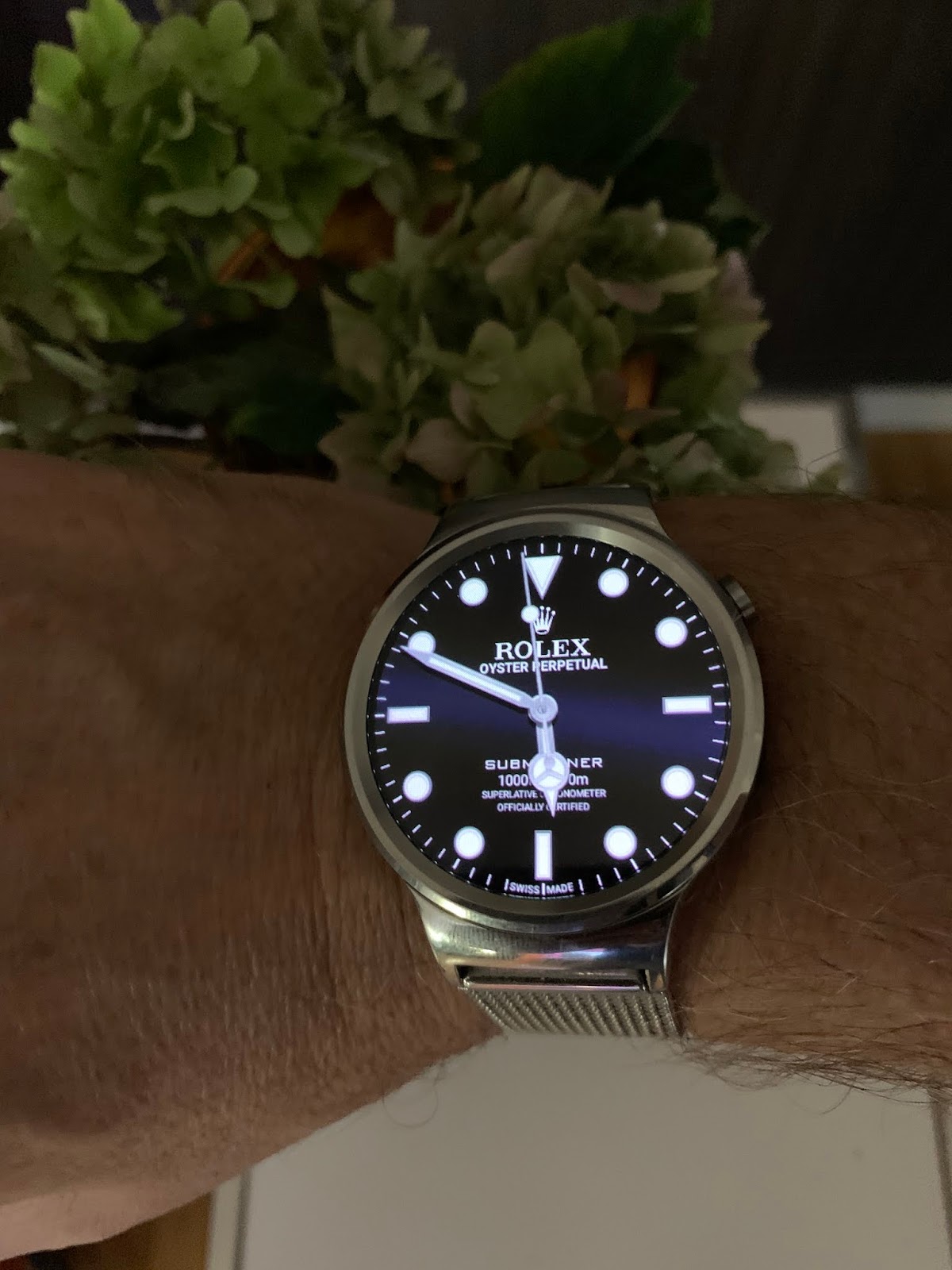 rolex submariner smartwatch