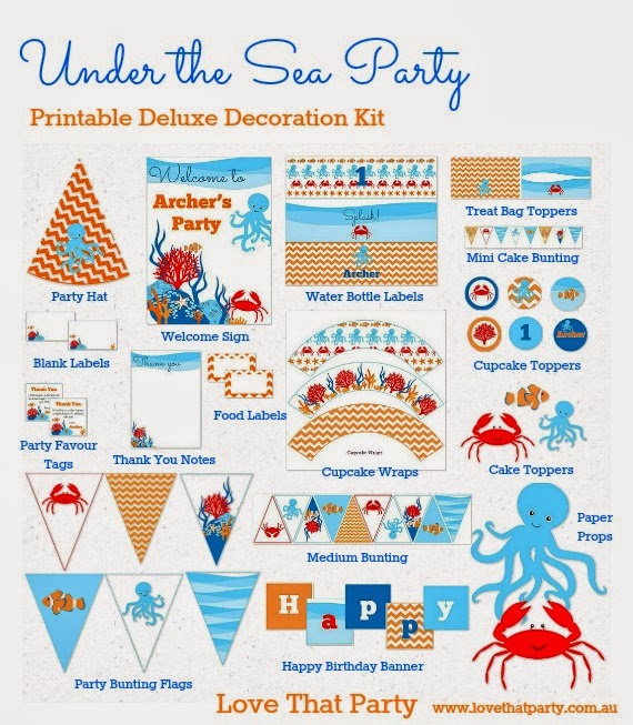 Under The Sea Cupcake Decorations Under The Sea Cupcake Decorations