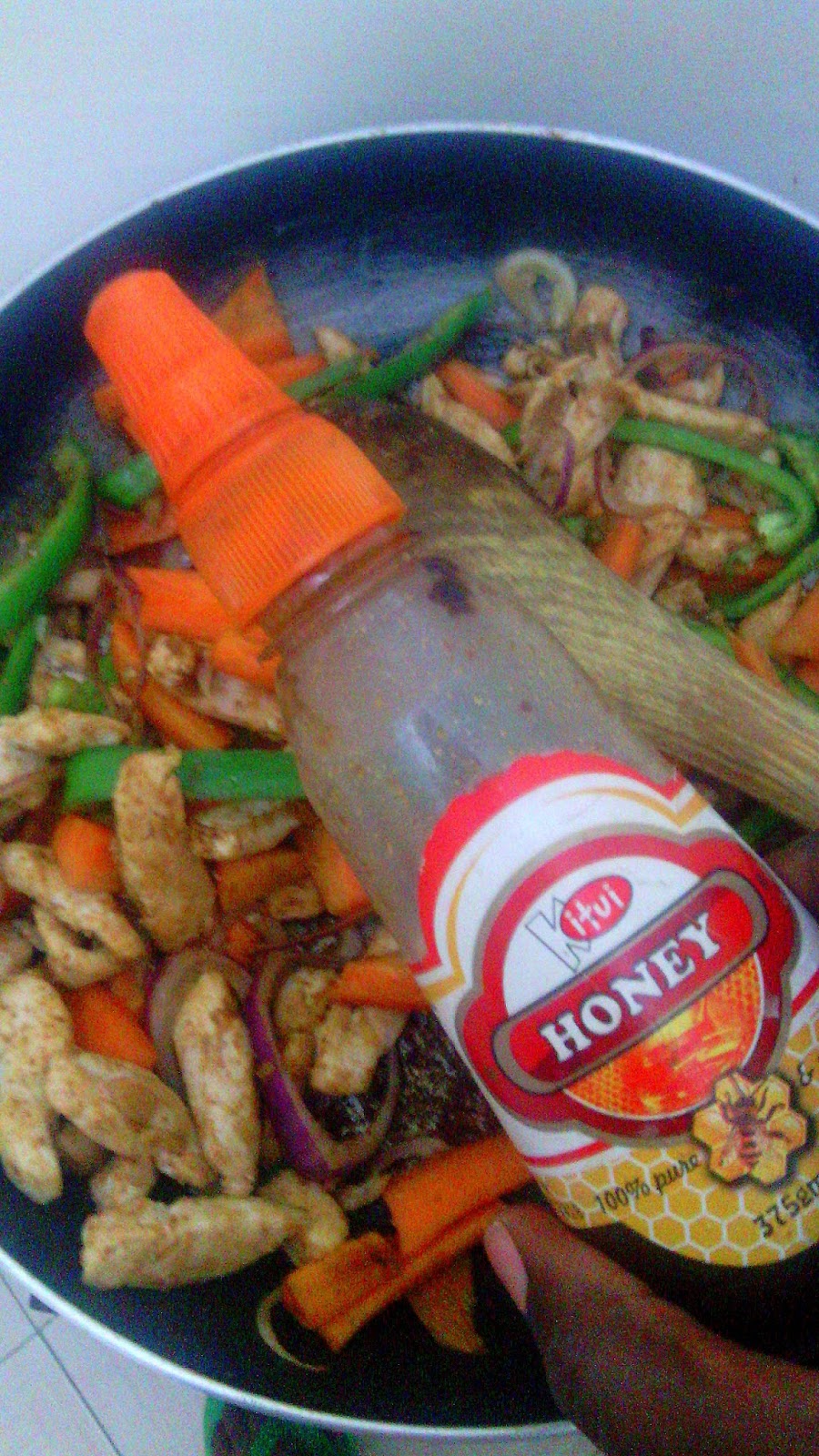 HONEY SOY SAUCE CHICKEN BREAST STIR FRY