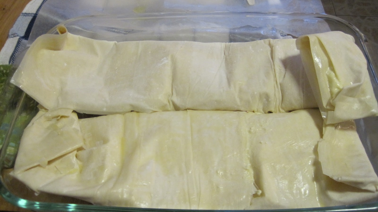 What's cooking in Rego Park Today's dish Milchrahmstrudel = Milk