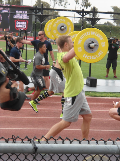 Image of 2012 CrossFit Games performing Split Snatch