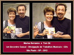 Marisa Serranno e Tom Zé