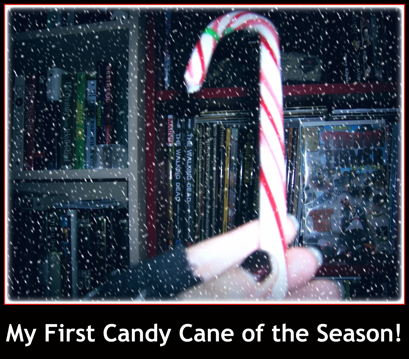 Kweeny Todd Creepmas Day 07 The First Candy Cane