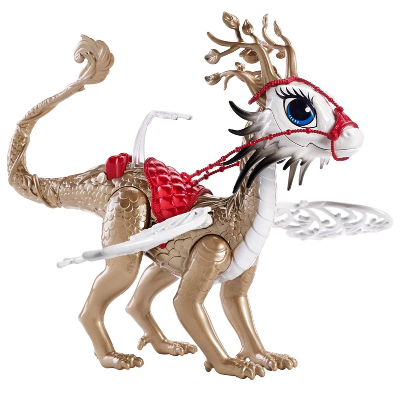 Ever After High Dragon Games Apple White Doll and Braebyrn Dragon