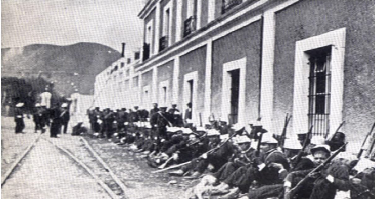 HUELGA DEL RÍO BLANCO LUNES 7 DE ENERO DE 1907. Albúm fotográfico del Río Blanco. HUELGA DEL RÍO BLANCO LUNES 7 DE ENERO DE 1907. Albúm fotográfico del Río Blanco.
