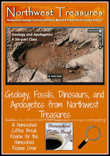 Geology, Fossils, Dinosaurs, and Apologetics from Northwest Treasures - A Homeschool Coffee Break Review @ kympossibleblog.blogspot.com