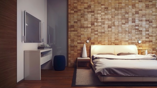 The wood on the walls is great idea