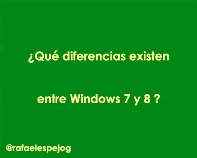 que diferencias existen entre windows 7 y 8