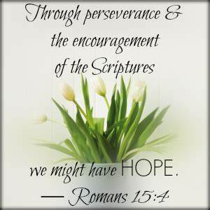 Romans 15 4 meaning