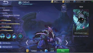 Mengenal Hellcurt, Hero Assassin Baru di Mobile Legends