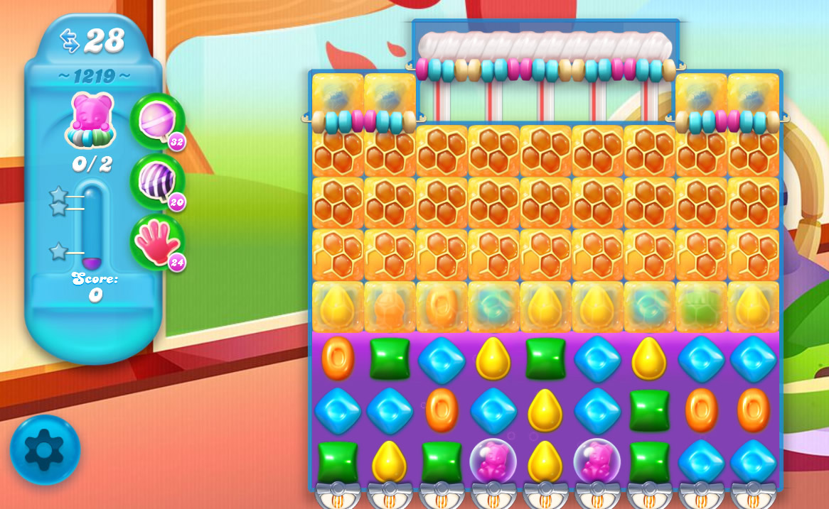 Candy Crush Soda Saga level 1218 Candy Crush Soda Saga level 1218