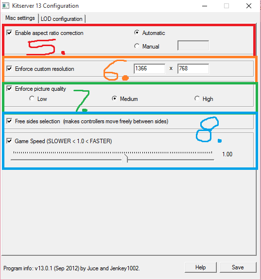 setting pes 2013 tidak lag