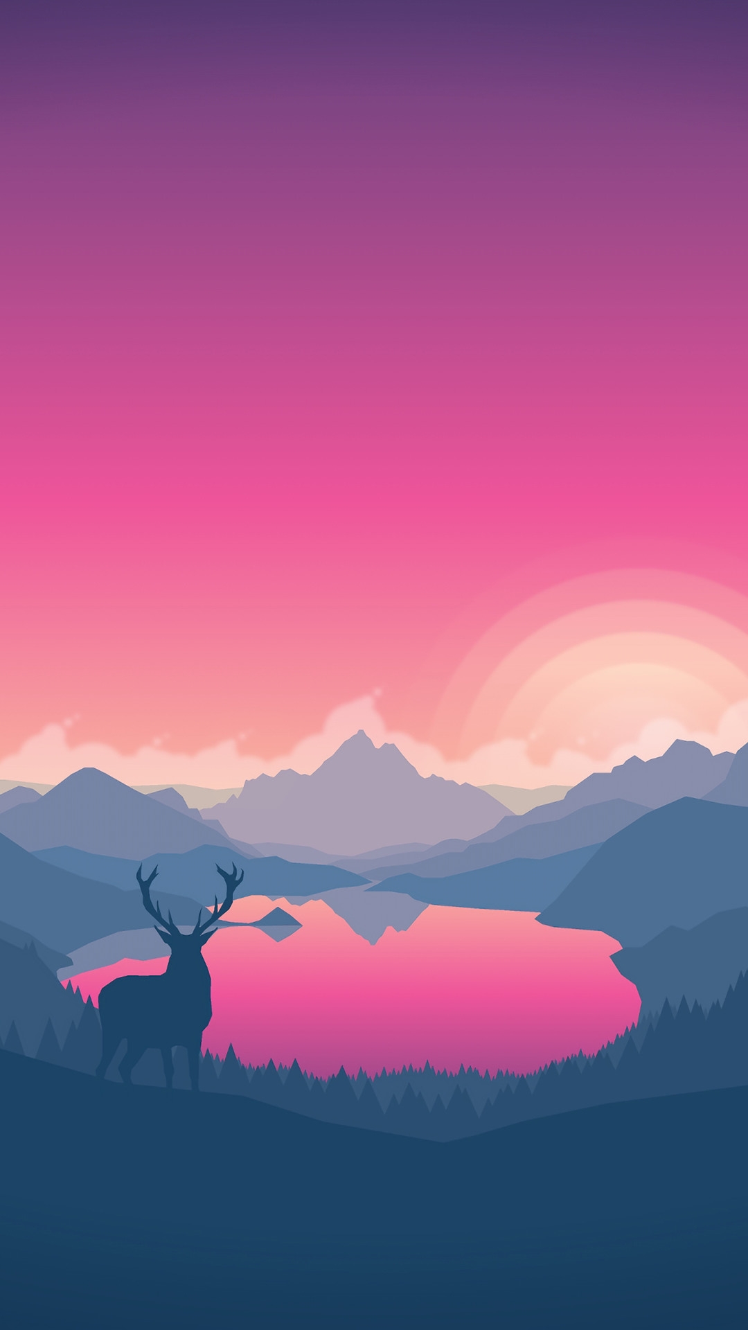 [Wallpaper iphone] 7 minimalist backgrounds in HD