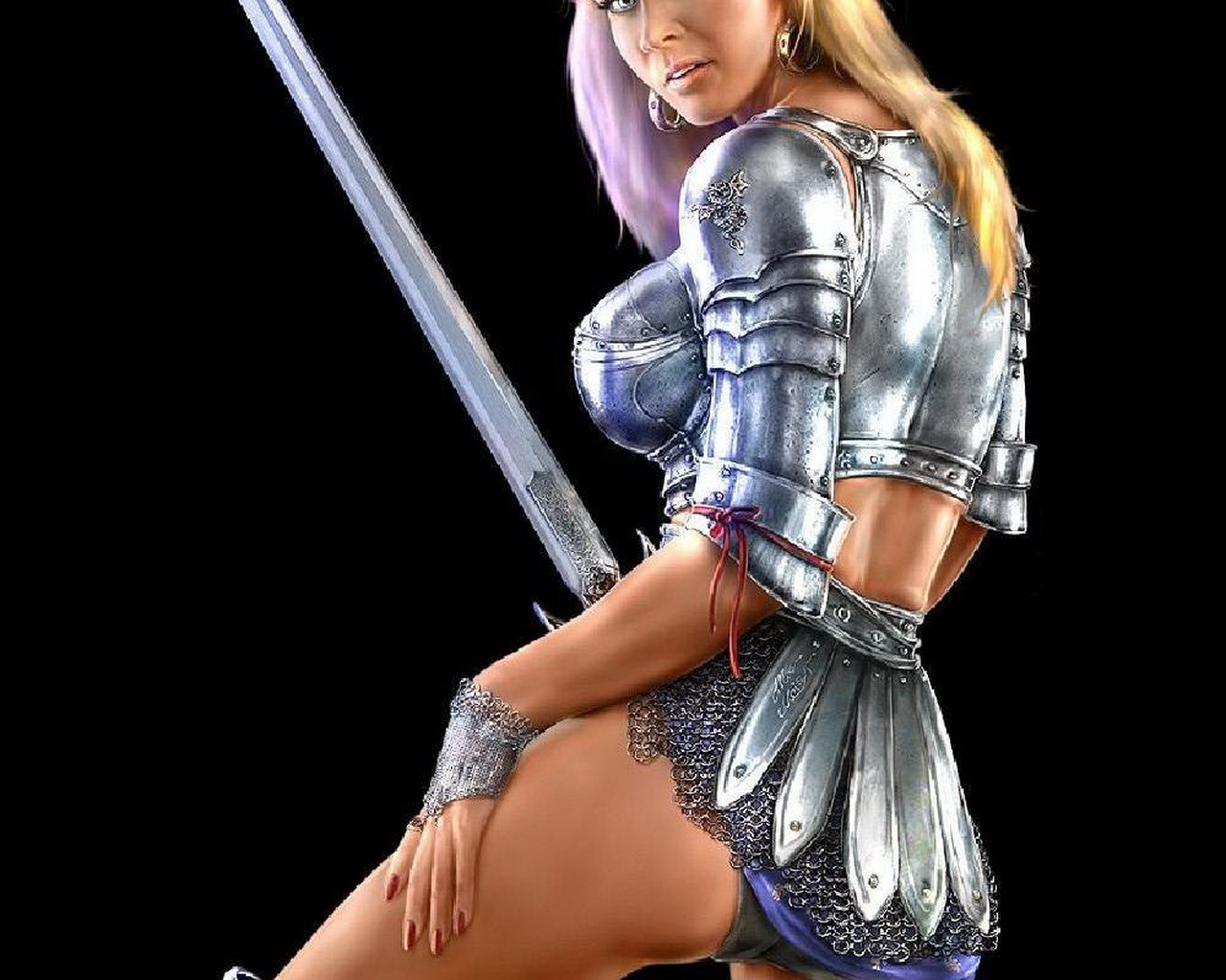 Sexy warrior girl-porn pic