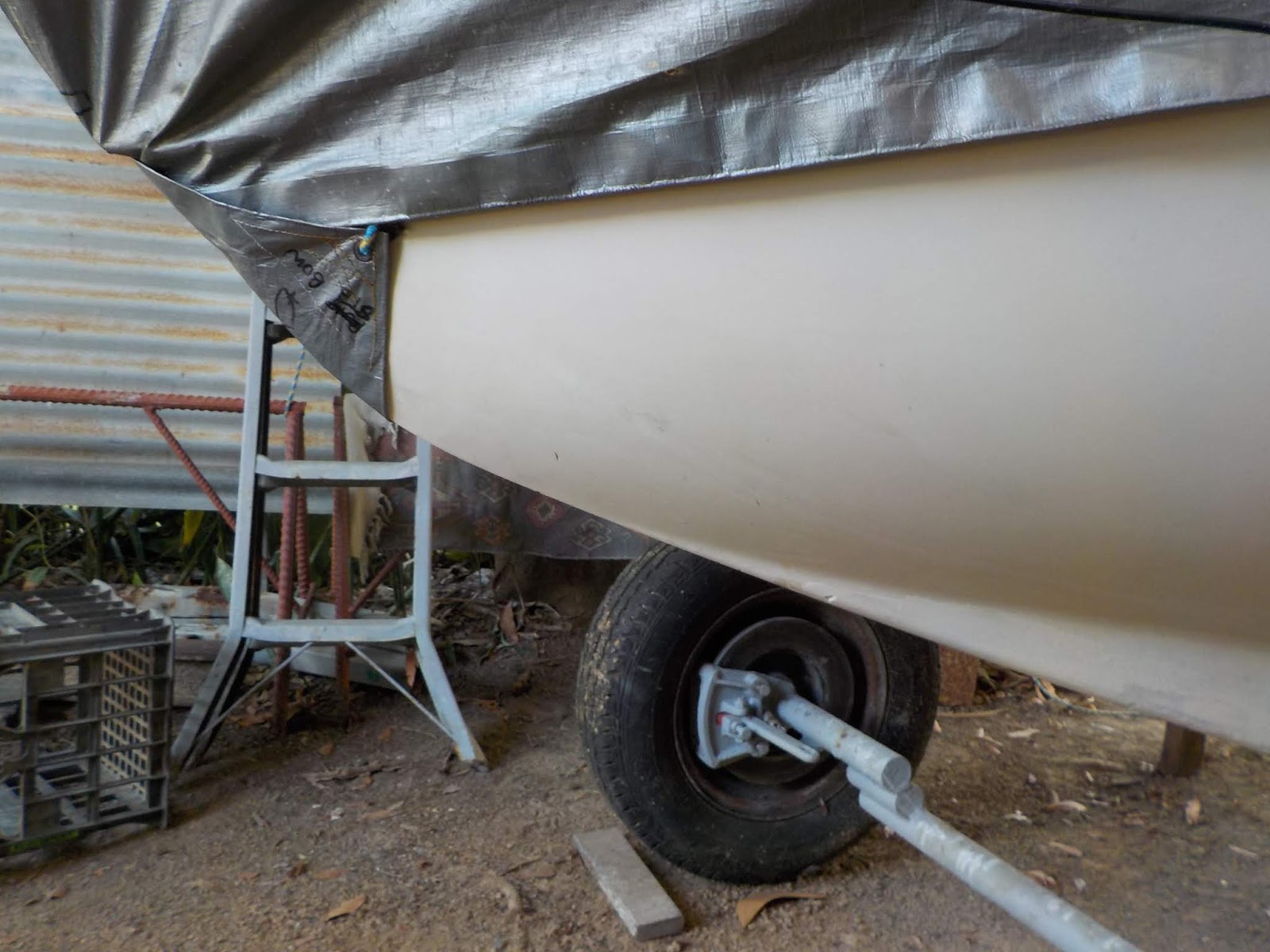 Waterways Trailer Build Ep9 Keel rollers