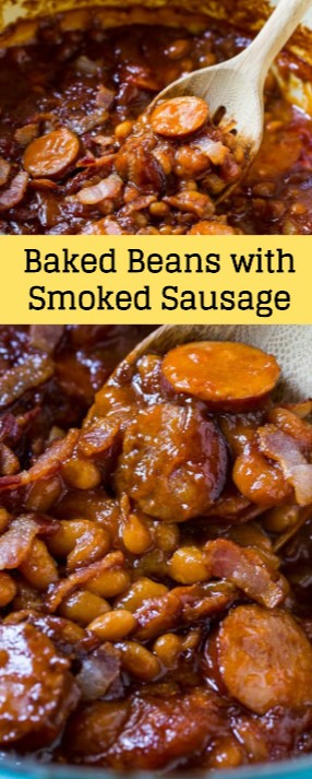 Baked Beans with Smoked Sausage | Nova Tasty Recipes